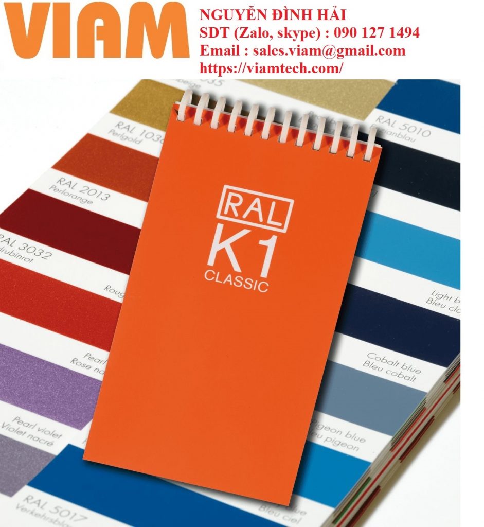 Quạt màu RAL K1