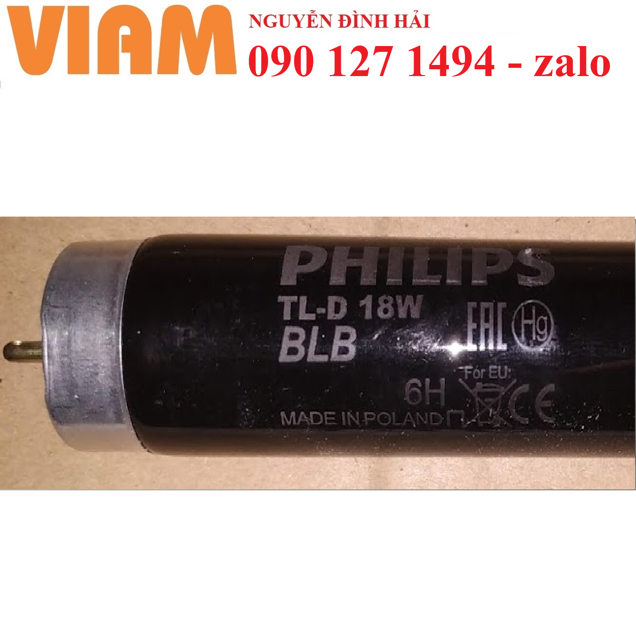 Bóng Đèn UV Tủ So Màu Philips TL-D BLB 18W